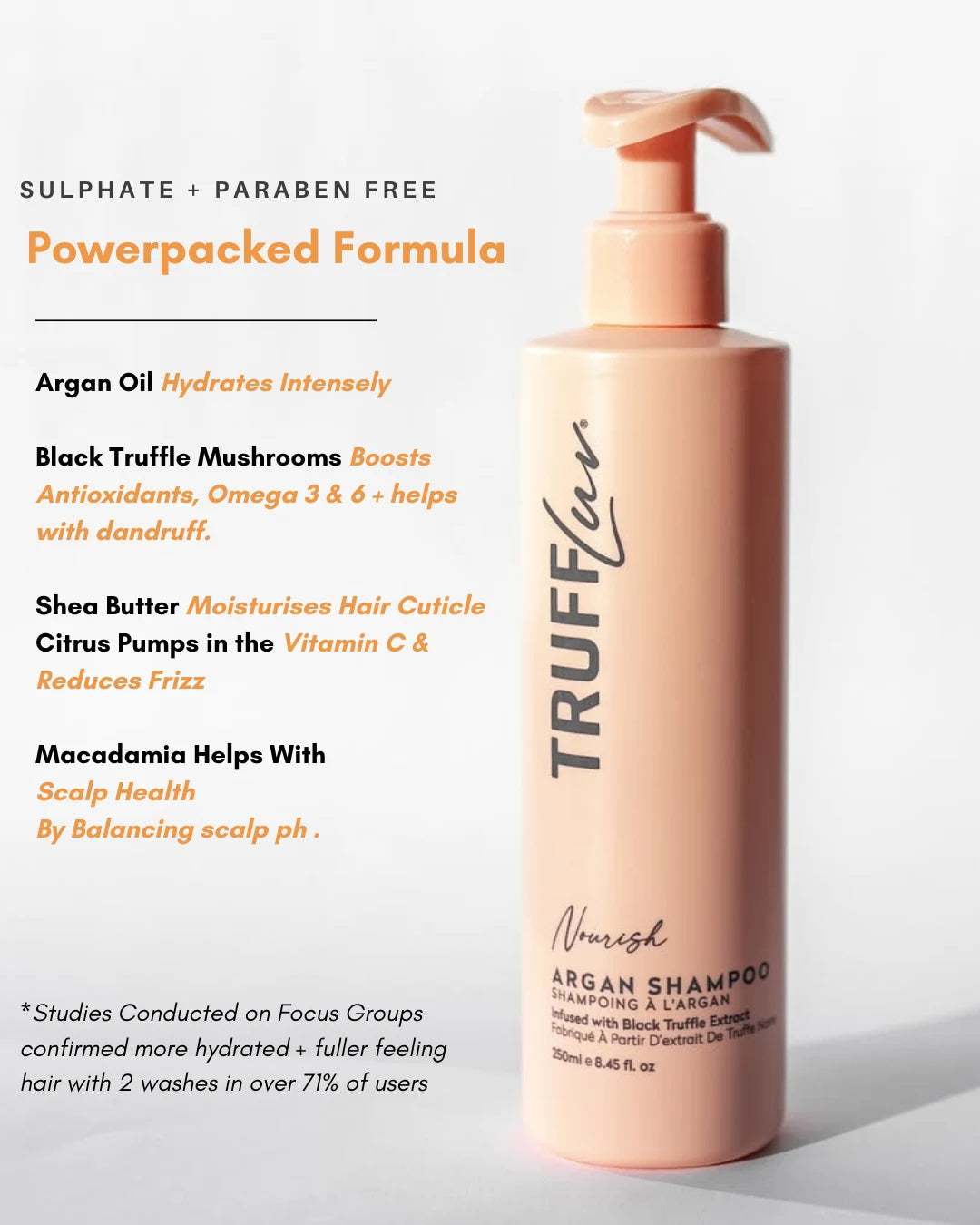 Argan Oil Hydrating Shampoo Dry Scalp & Dry Hair